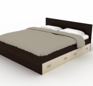Купить двуспальные кровати с ящиками от <%min_price%> р в интернет магазине НаМатрасе в Москве